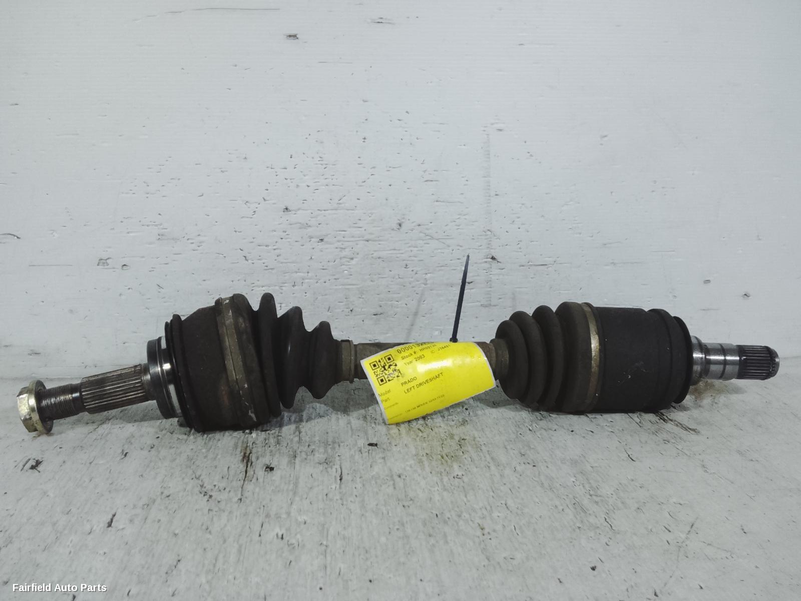 2003-2023 Toyota Prado Left Driveshaft