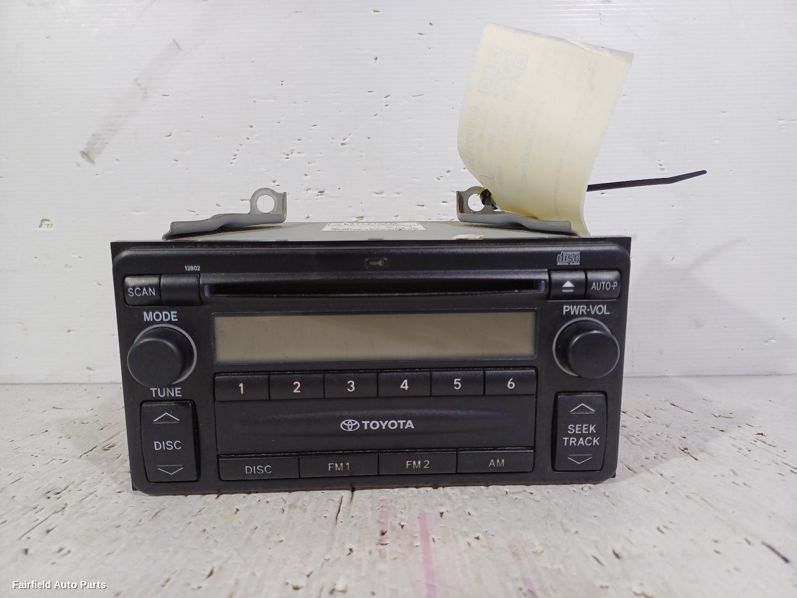 2002-2006 Toyota Camry Radio Cd Dvd Sat Tv