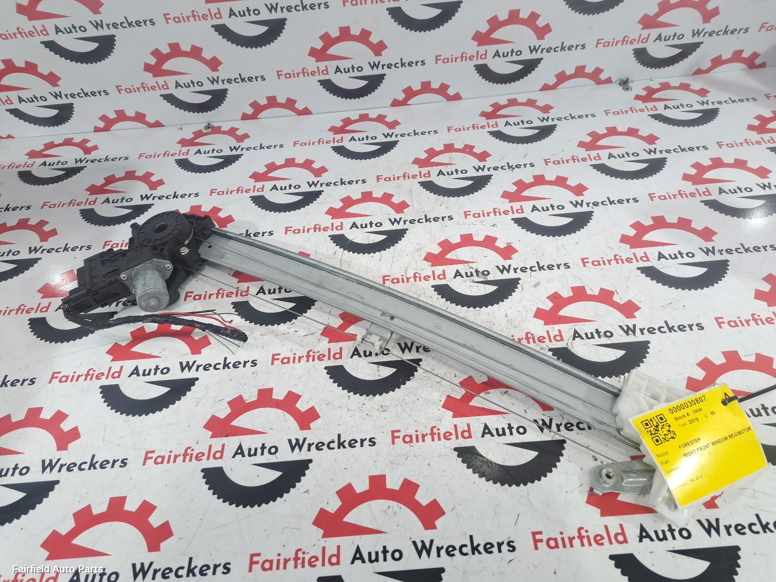 2018-2024 Subaru Forester Right Front Window Reg Motor