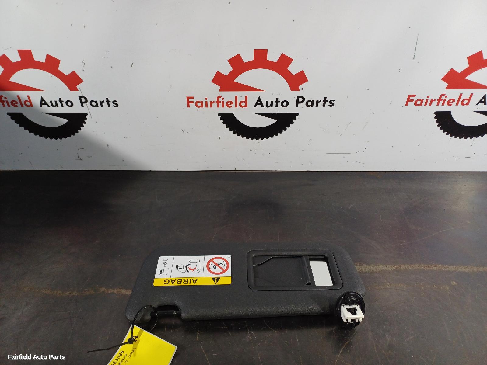2022-2025 Toyota Corolla Cross Sunvisor