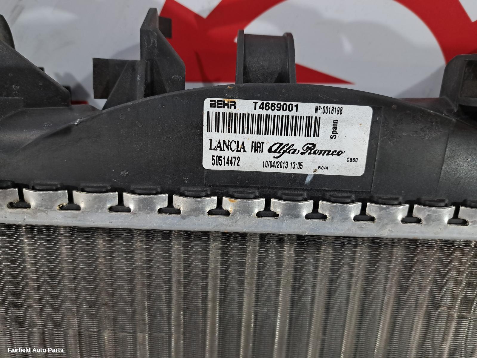 2011-2020 Alfa Romeo Giulietta Radiator