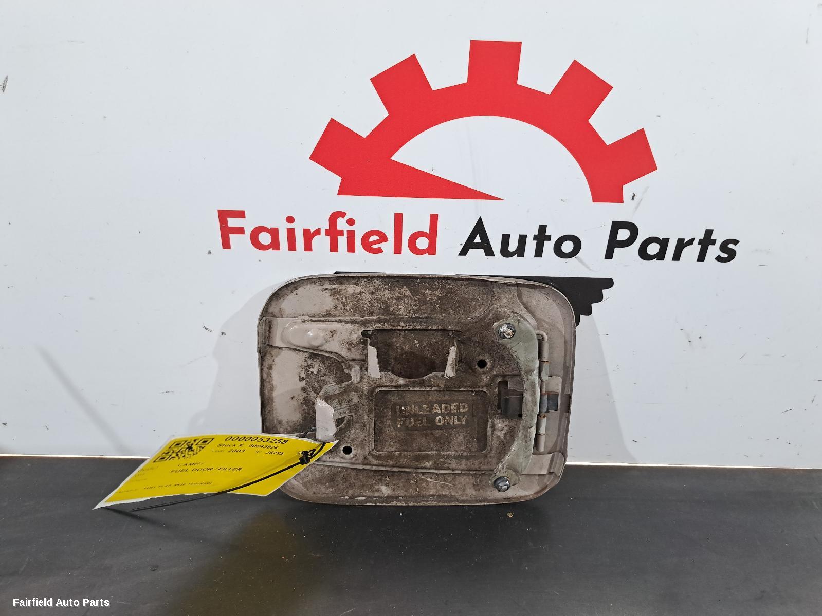 2002-2006 Toyota Camry Fuel Door   Filler