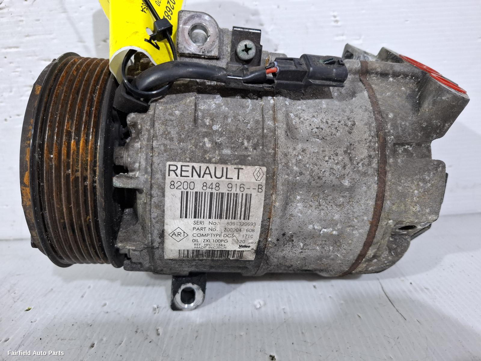 2015-2022 Renault Trafic A C Compressor