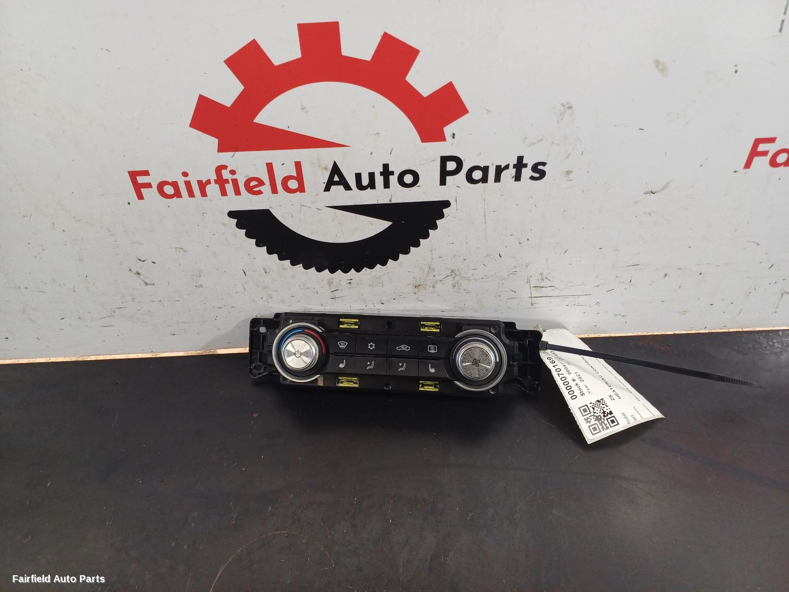 2017-2024 Mg Zs Heater Ac Controls