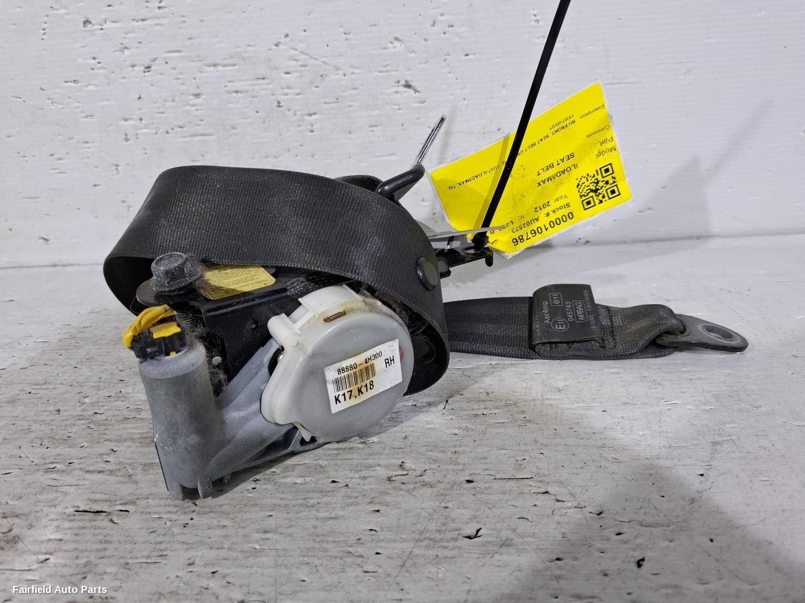 2007-2021 Hyundai Iload/imax Seatbelt Stalk