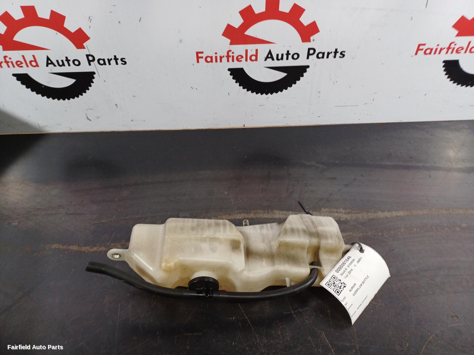 2012-2017 Toyota Aurion Overflow Bottle
