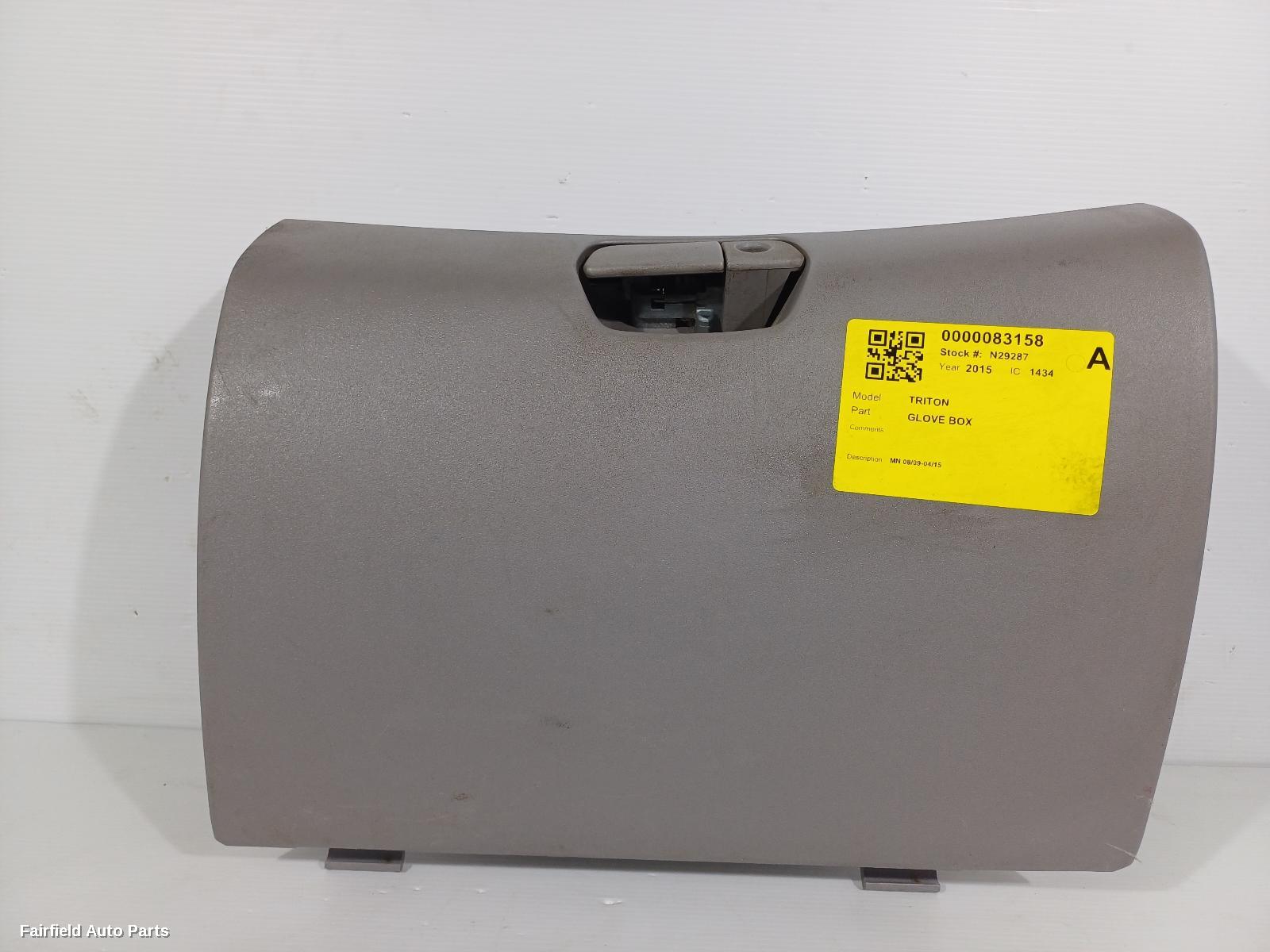 2009-2015 Mitsubishi Triton Glove Box