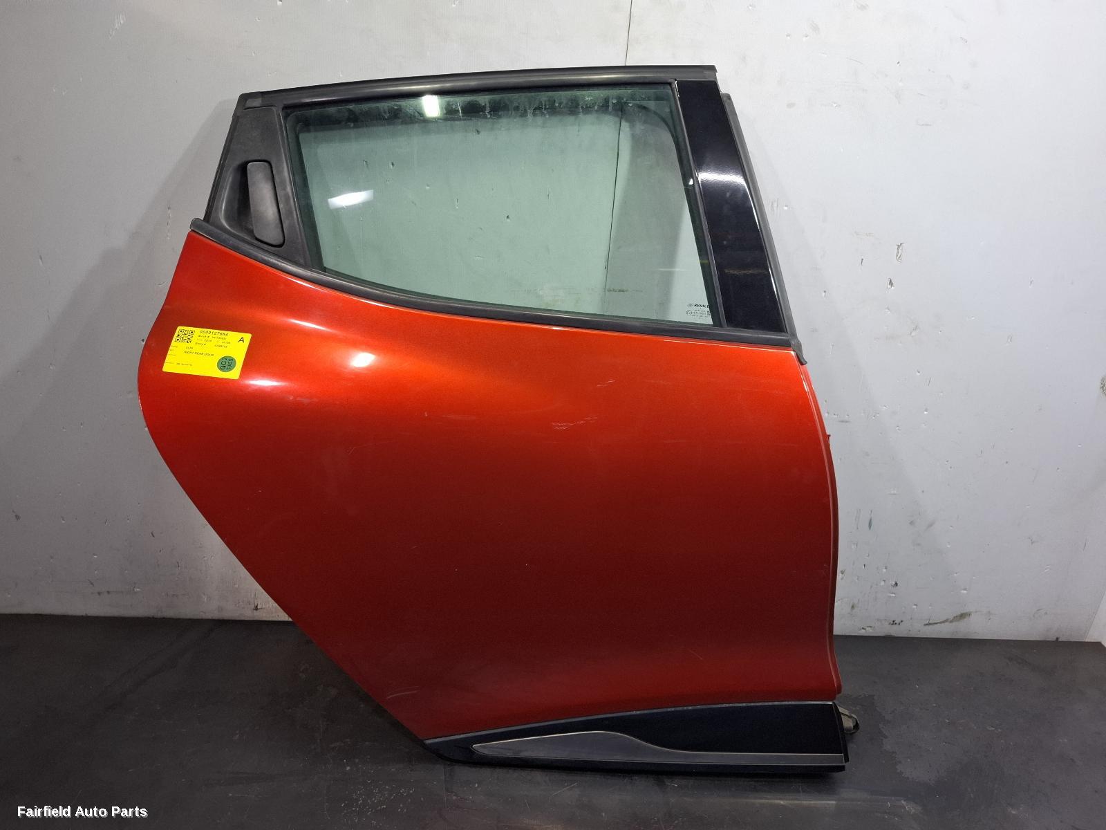 2013-2016 Renault Clio Right Rear Door Sliding