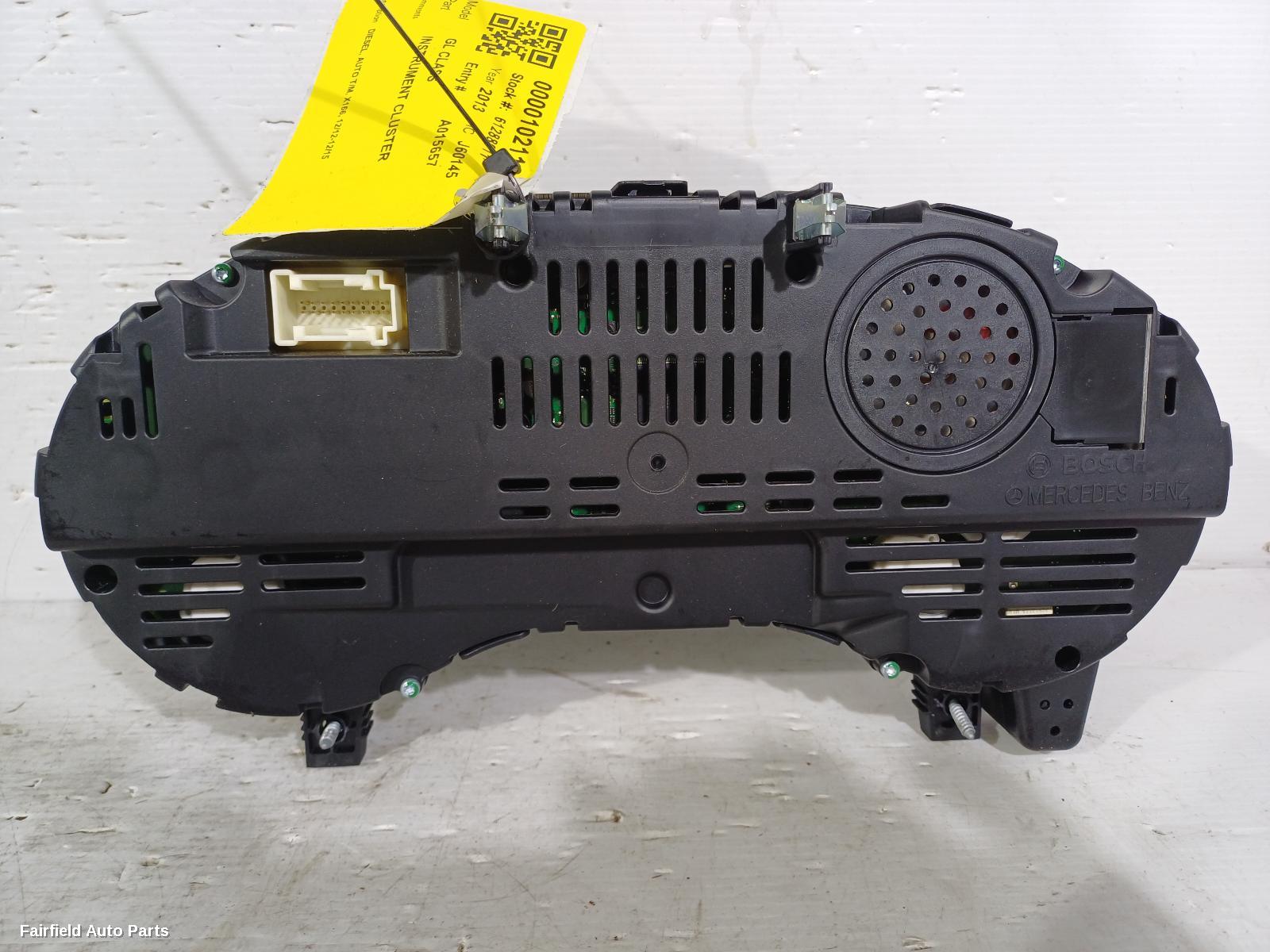 2012-2015 Mercedes Gl Class Instrument Cluster