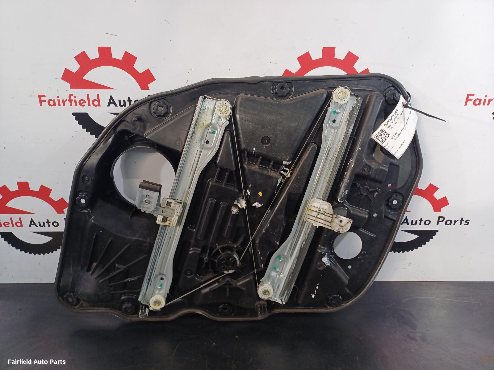 2010-2015 Kia Optima Left Front Window Reg Motor