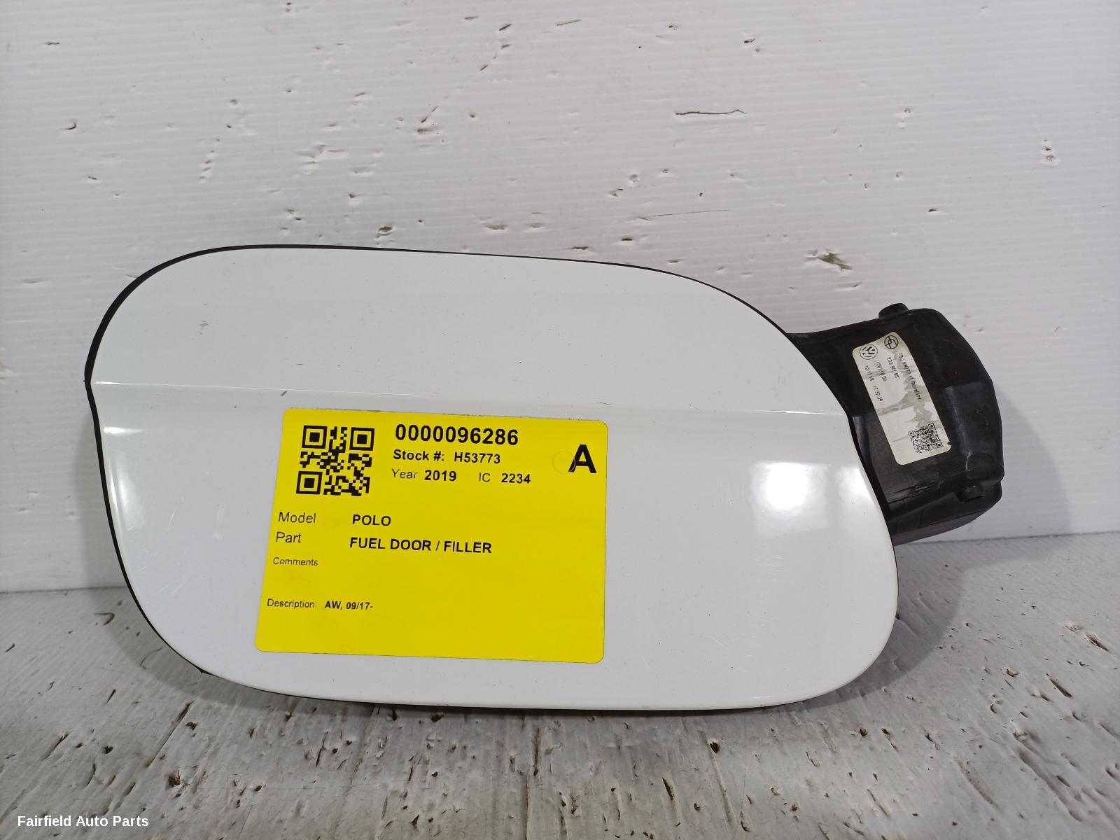 2017-2026 Volkswagen Polo Fuel Door   Filler