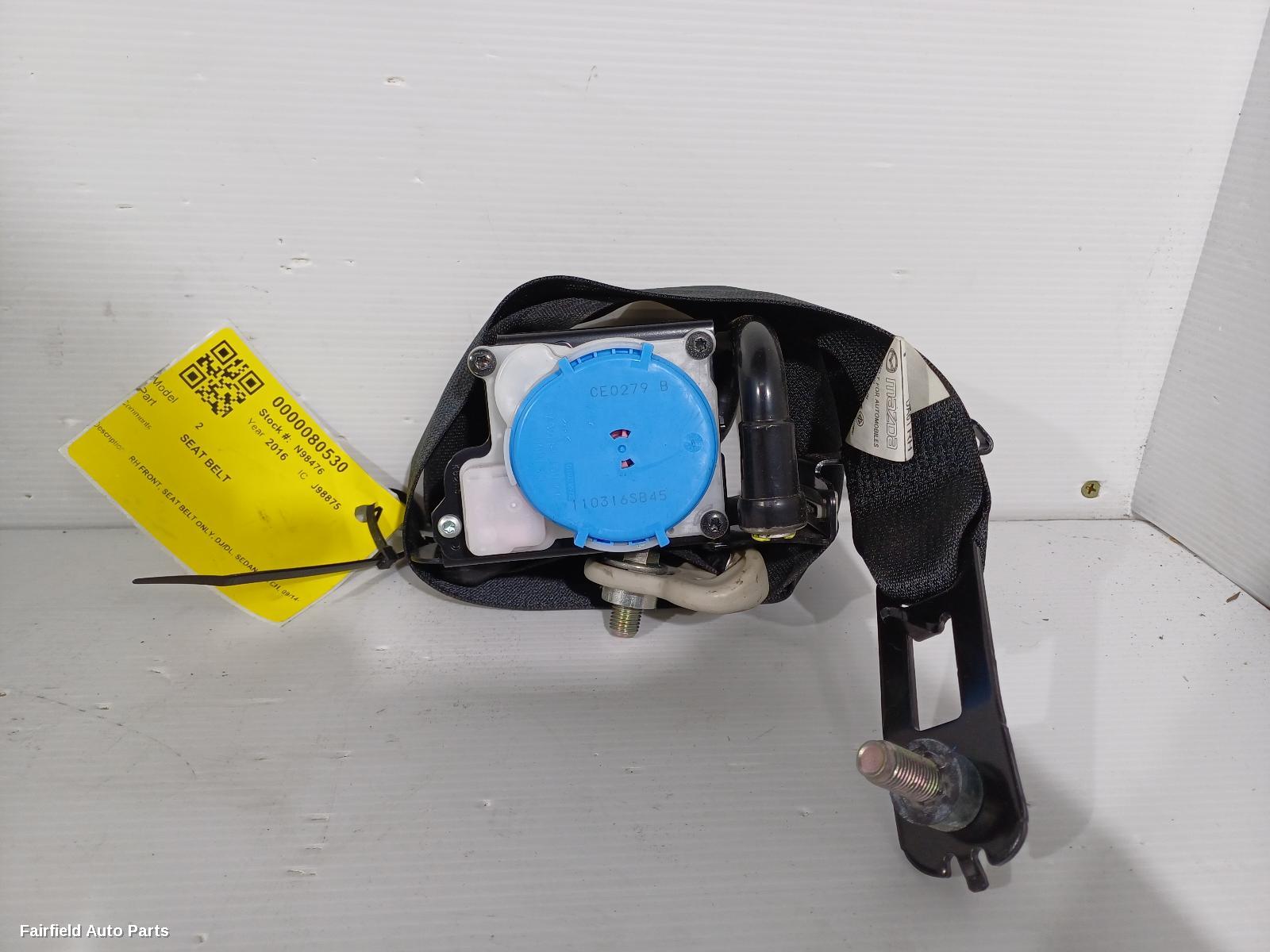 2014-2026 Mazda 2 Seatbelt Stalk