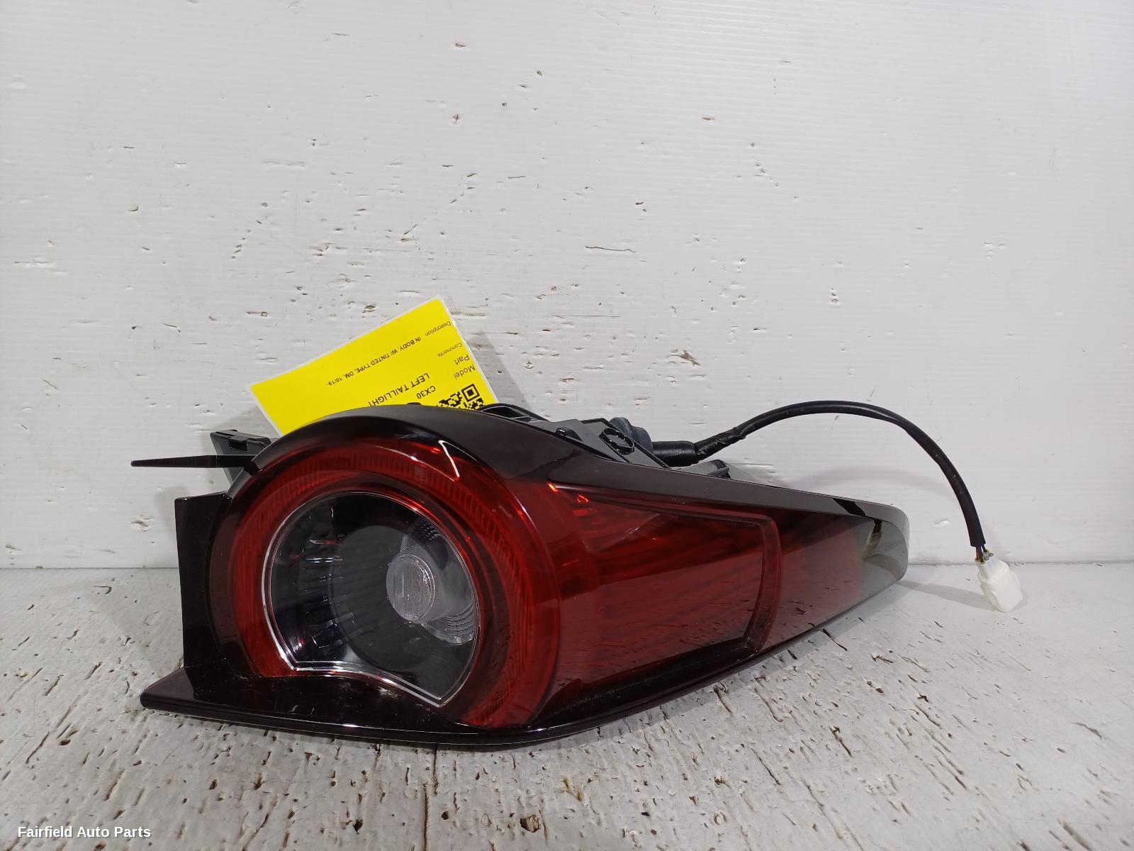 2019-2024 Mazda Cx30 Left Taillight