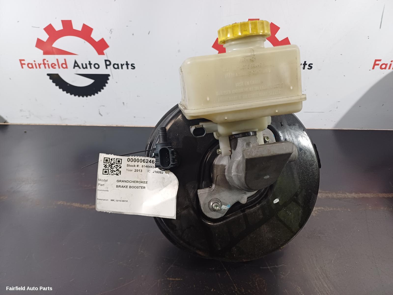 2010-2016 Jeep Grandcherokee Brake Booster
