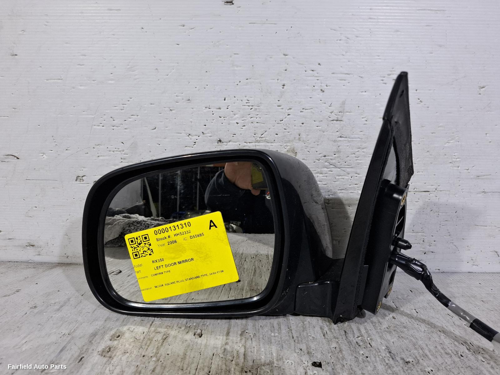 2003-2008 Lexus Rx Series Left Door Mirror
