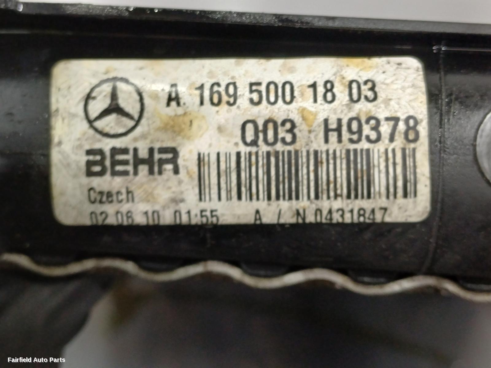 2008-2011 Mercedes B Class Radiator