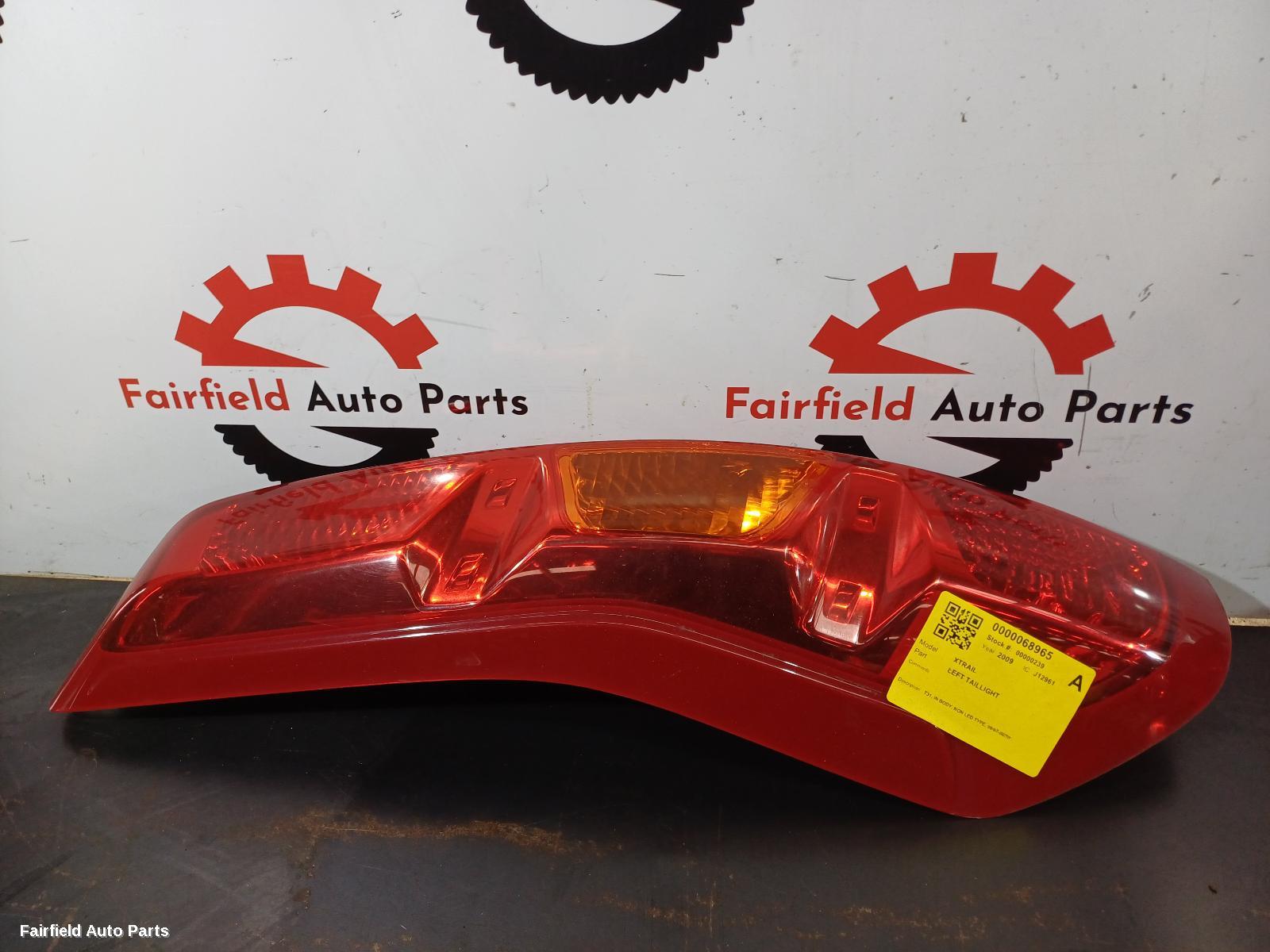 2007-2010 Nissan Xtrail Left Taillight