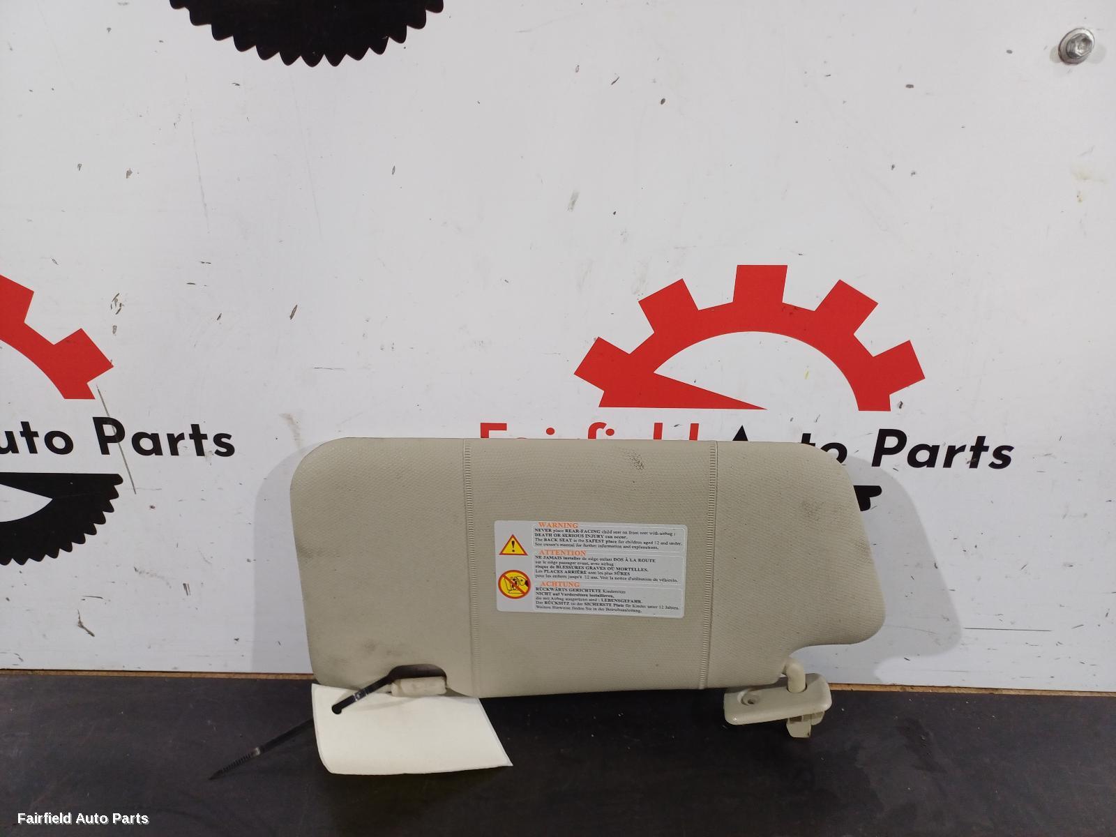 2007-2010 Nissan Micra Sunvisor