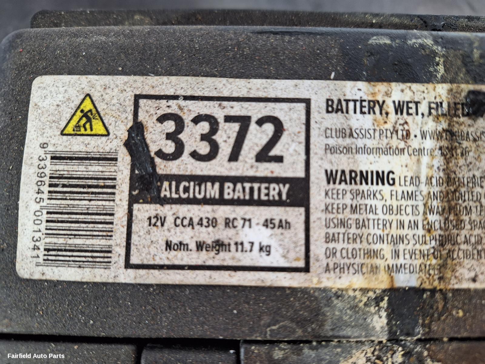 2008-2013 Ford Fiesta Battery