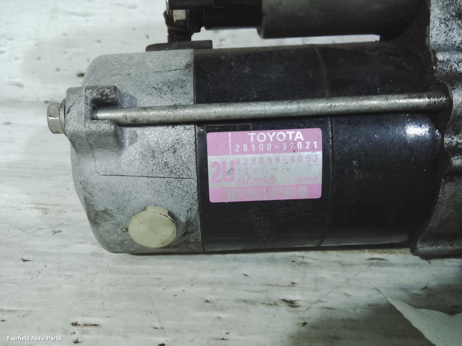 2012-2018 Toyota Corolla Starter