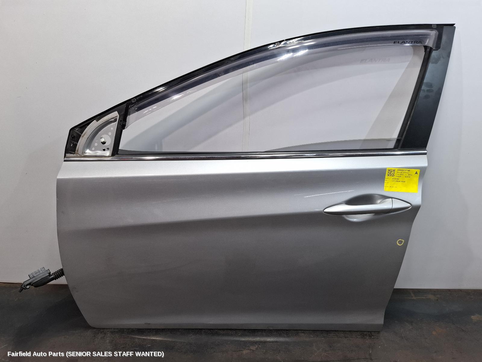 2011-2015 Hyundai Elantra Left Front Door