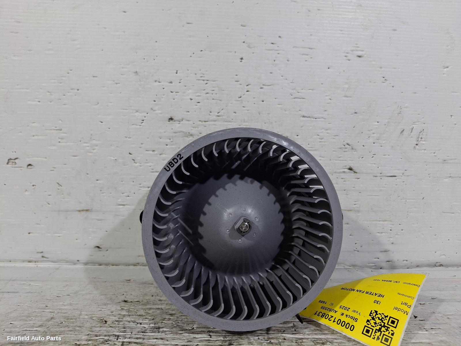 2020-2026 Hyundai I30 Heater Fan Motor