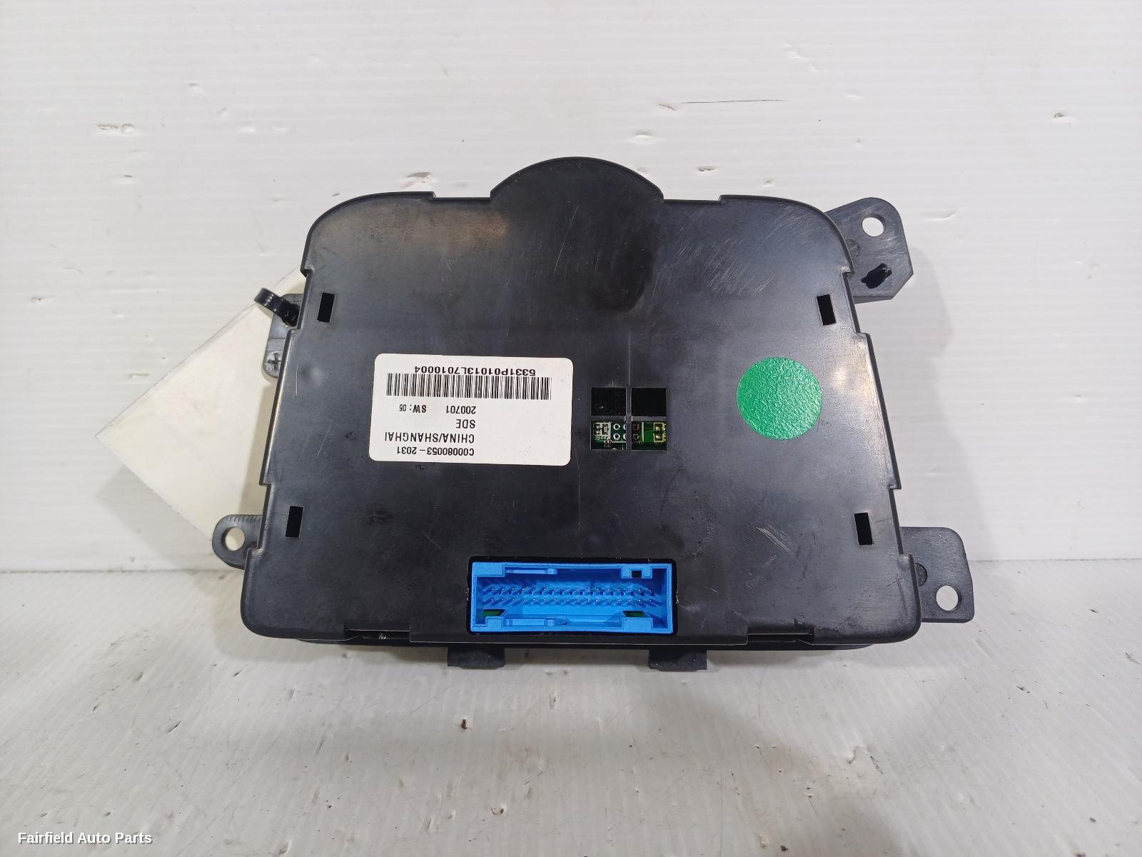 2015-2022 Ldv G10 Heater Ac Controls
