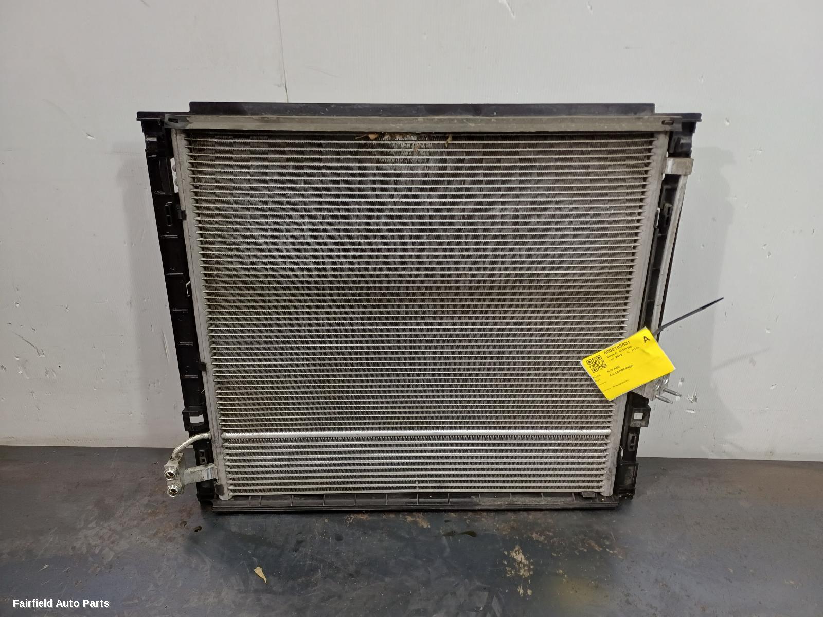 2012-2016 Mercedes M Class A C Condenser