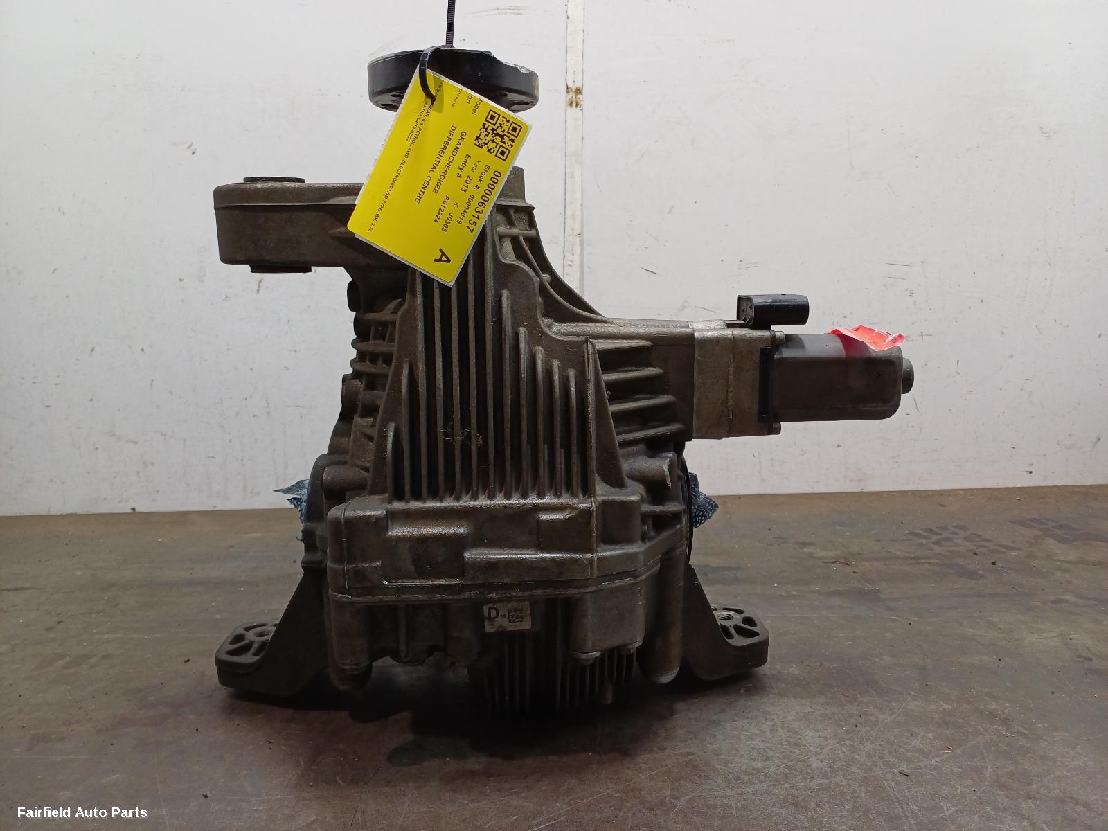 2013-2022 Jeep Grandcherokee Differential Centre