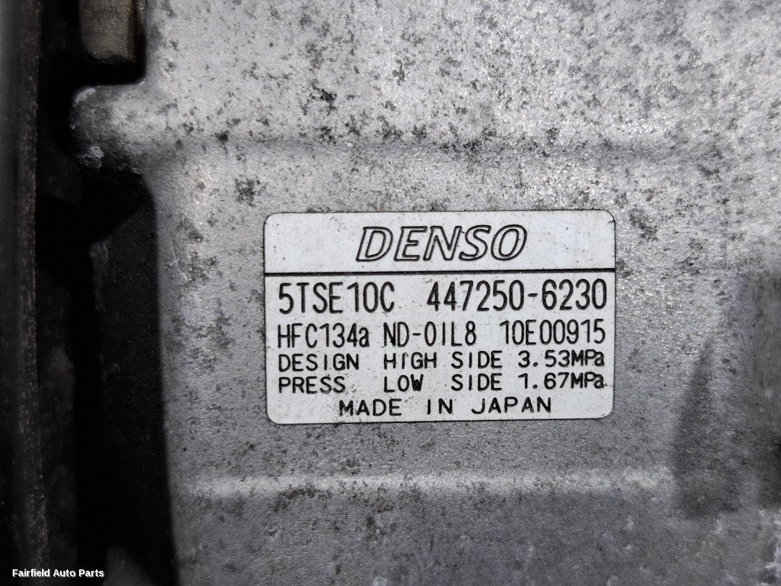 2020-2023 Toyota Yaris Cross A C Compressor