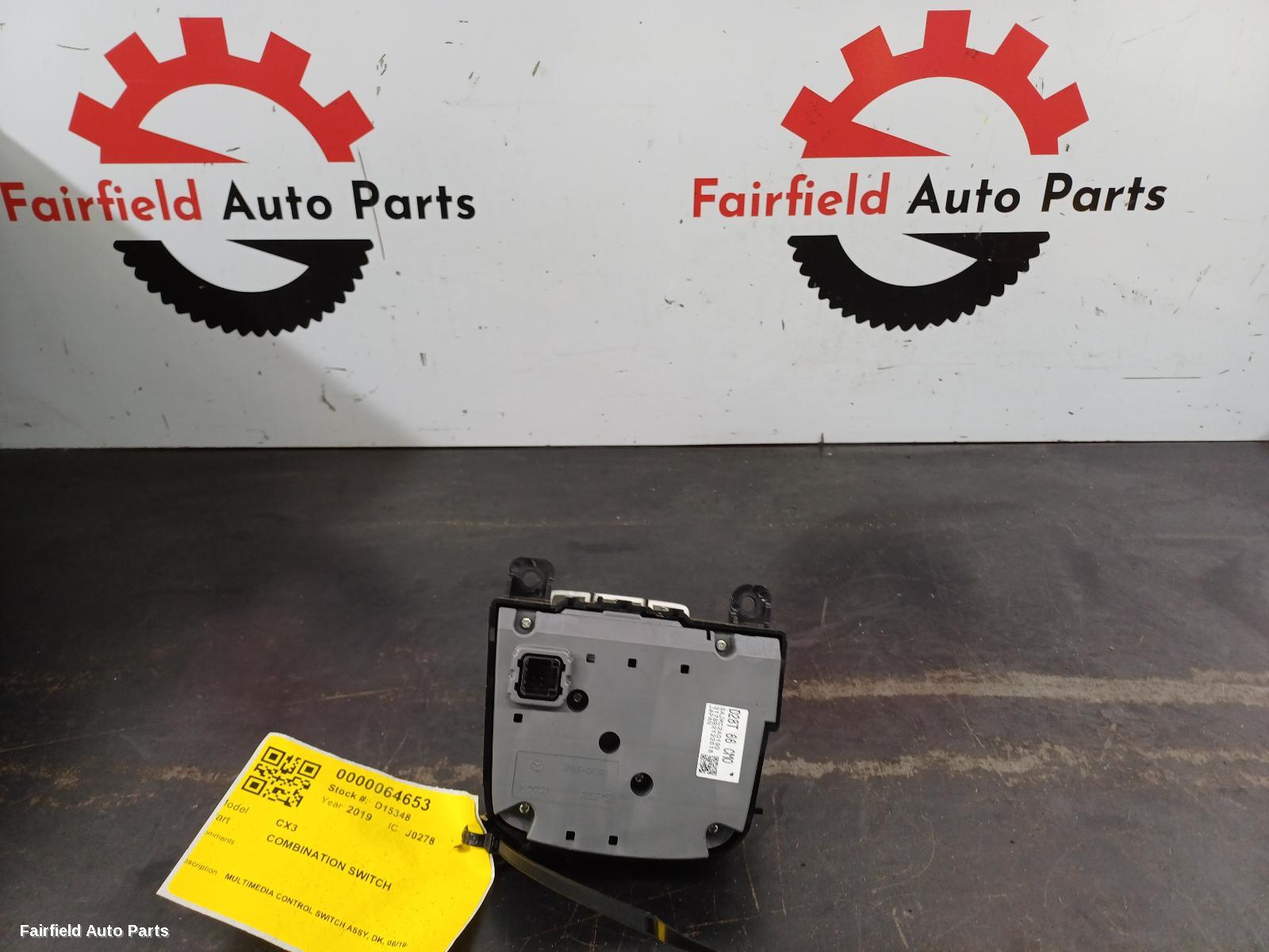2018-2025 Mazda Cx3 Combination Switch