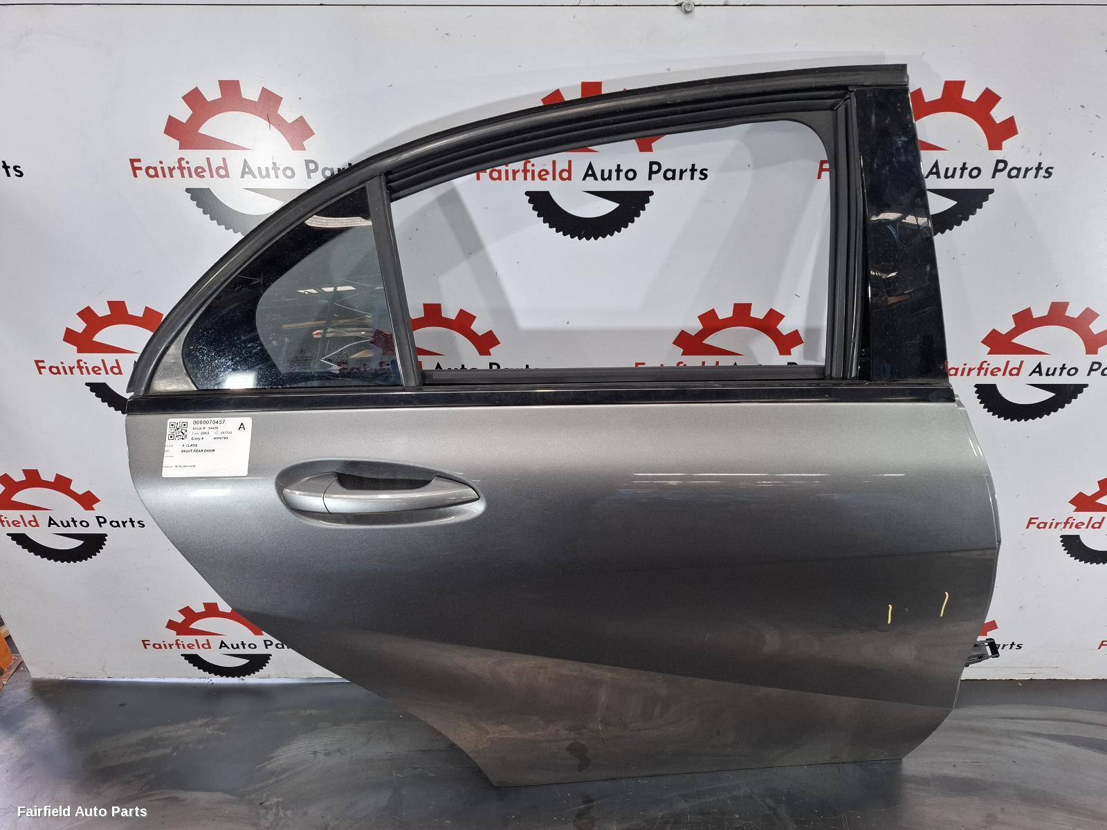 2012-2018 Mercedes A Class Right Rear Door Sliding