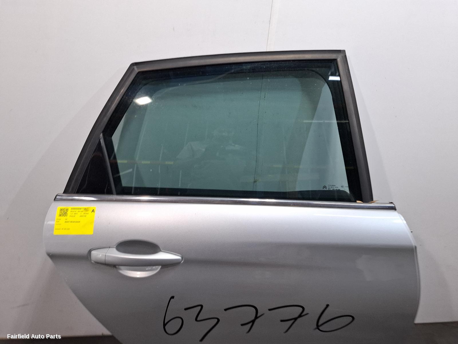 2011-2016 Citroen C4 Right Rear Door Sliding
