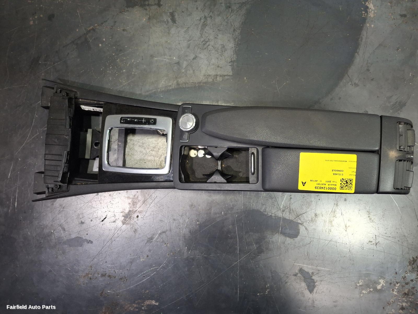 2007-2015 Mercedes C Class Console