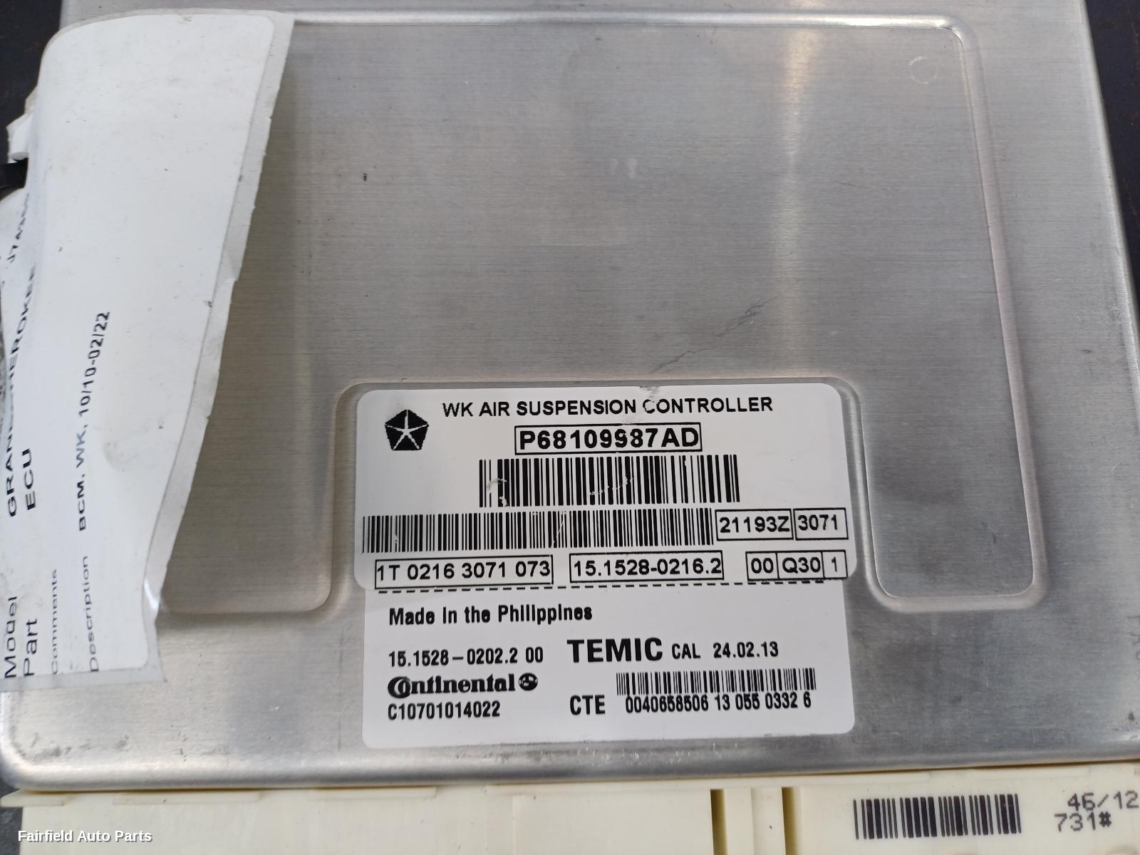2010-2022 Jeep Grandcherokee Ecu