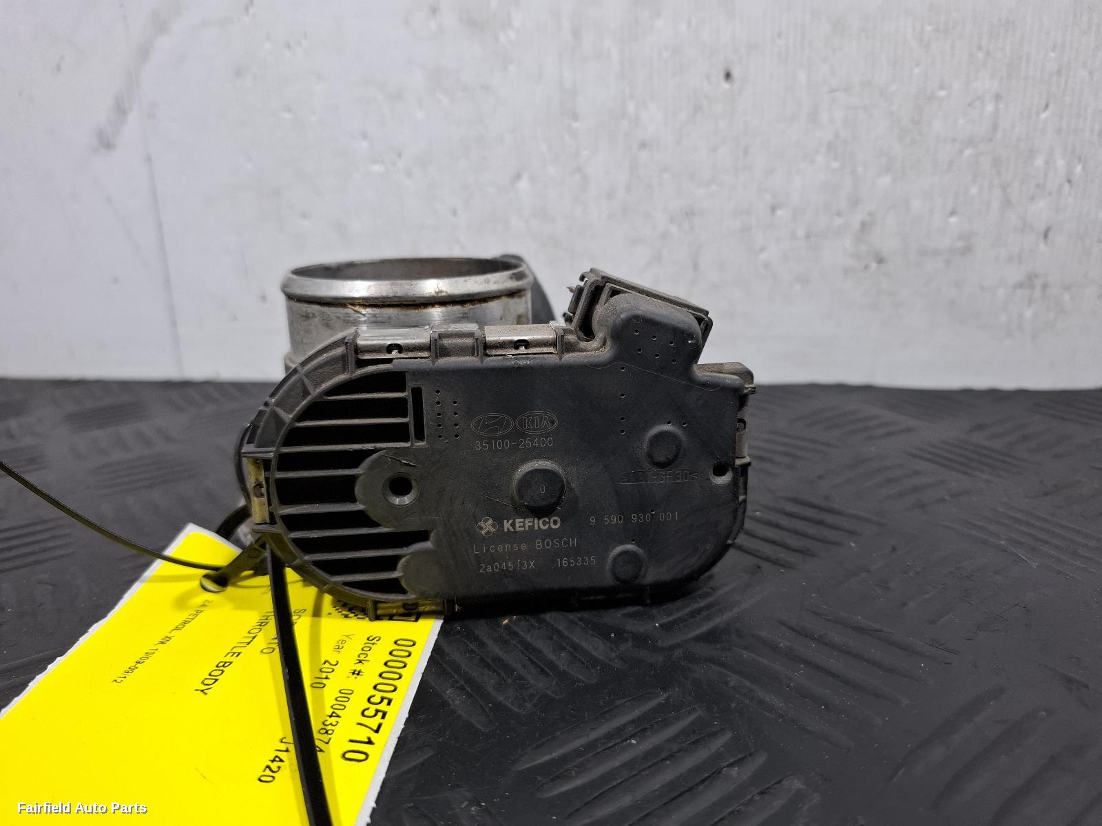 2009-2012 Kia Sorento Throttle Body