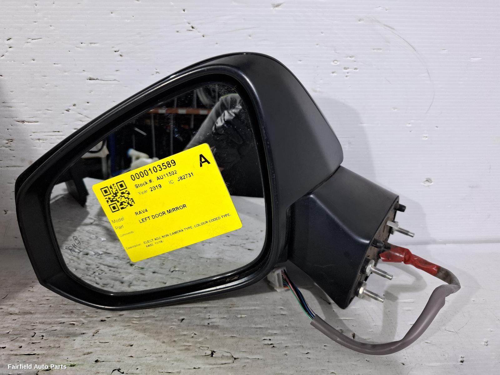 2018-2025 Toyota Rav4 Left Door Mirror