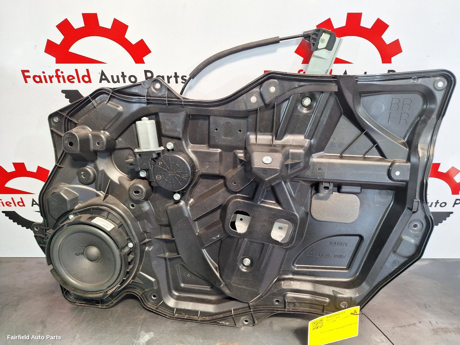 2009-2013 Mazda 3 Right Front Window Reg Motor