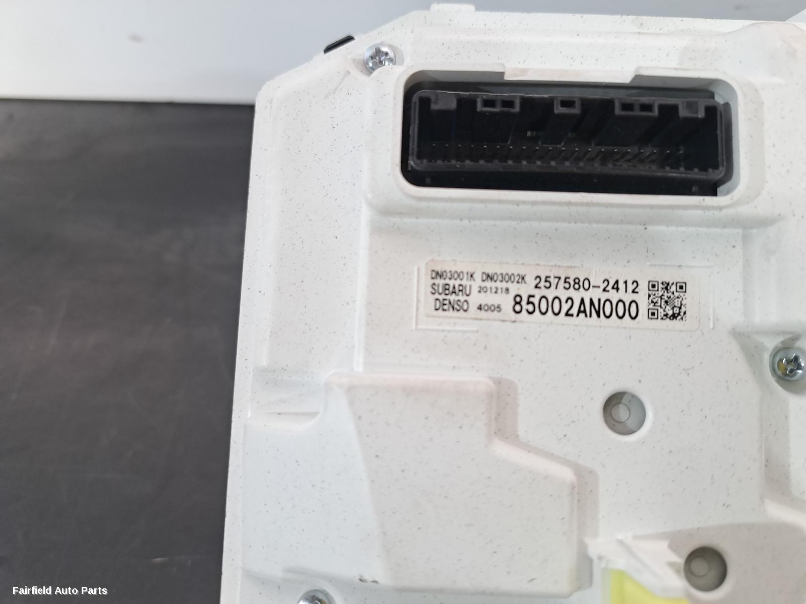 2021-2024 Subaru Outback Instrument Cluster