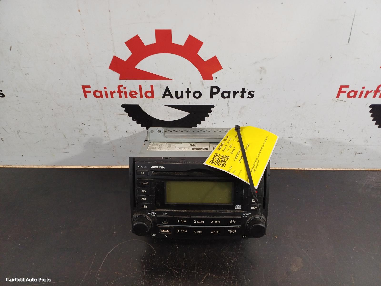 2010-2016 Hyundai Iload/imax Radio Cd Dvd Sat Tv