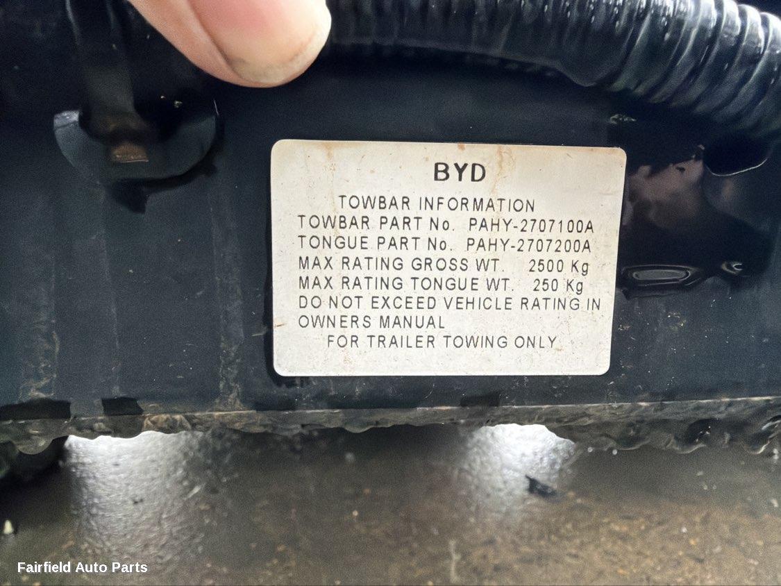 2024-2026 Byd Shark 6 Towbar