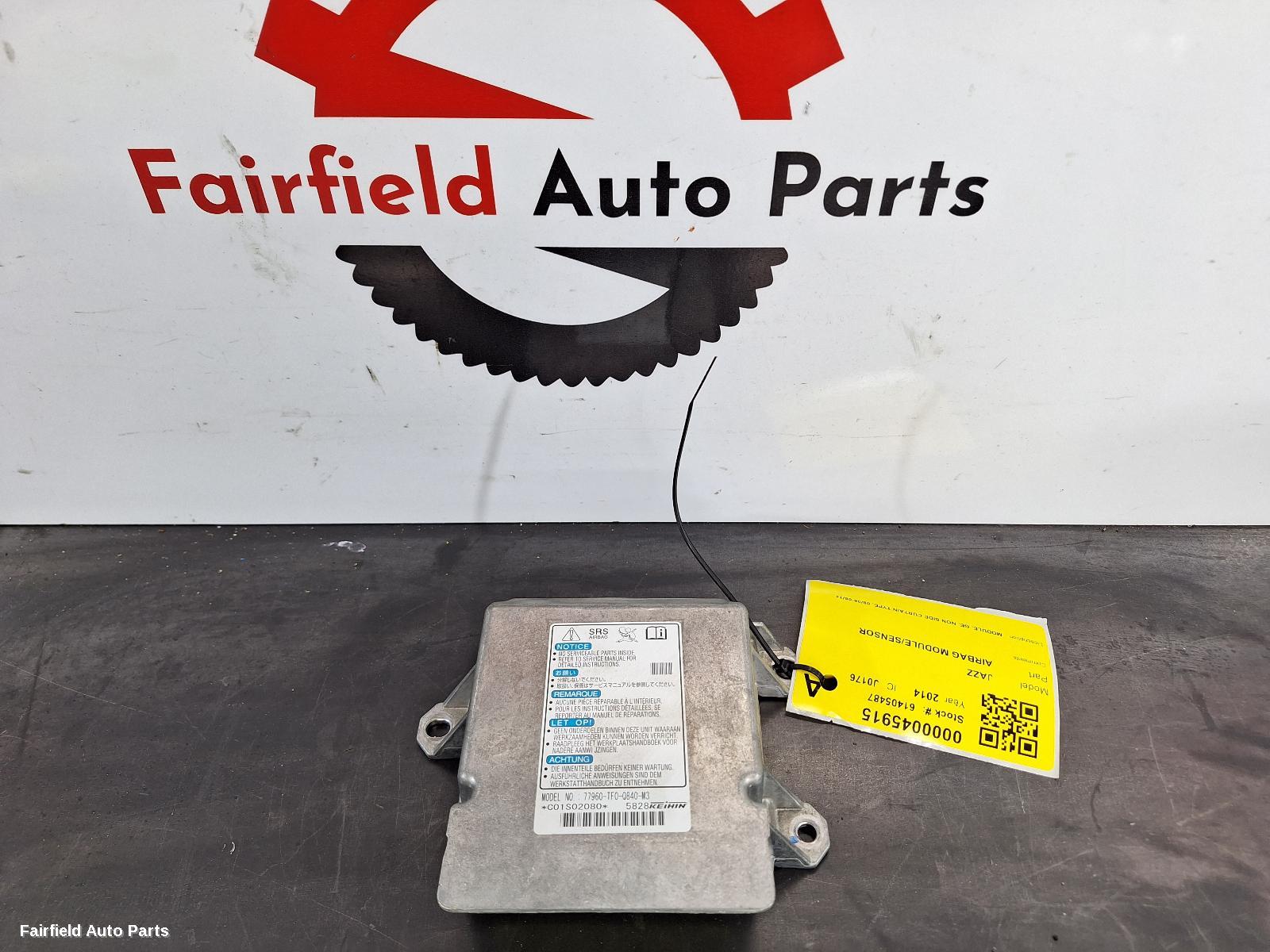 2008-2014 Honda Jazz Airbag Module Sensor
