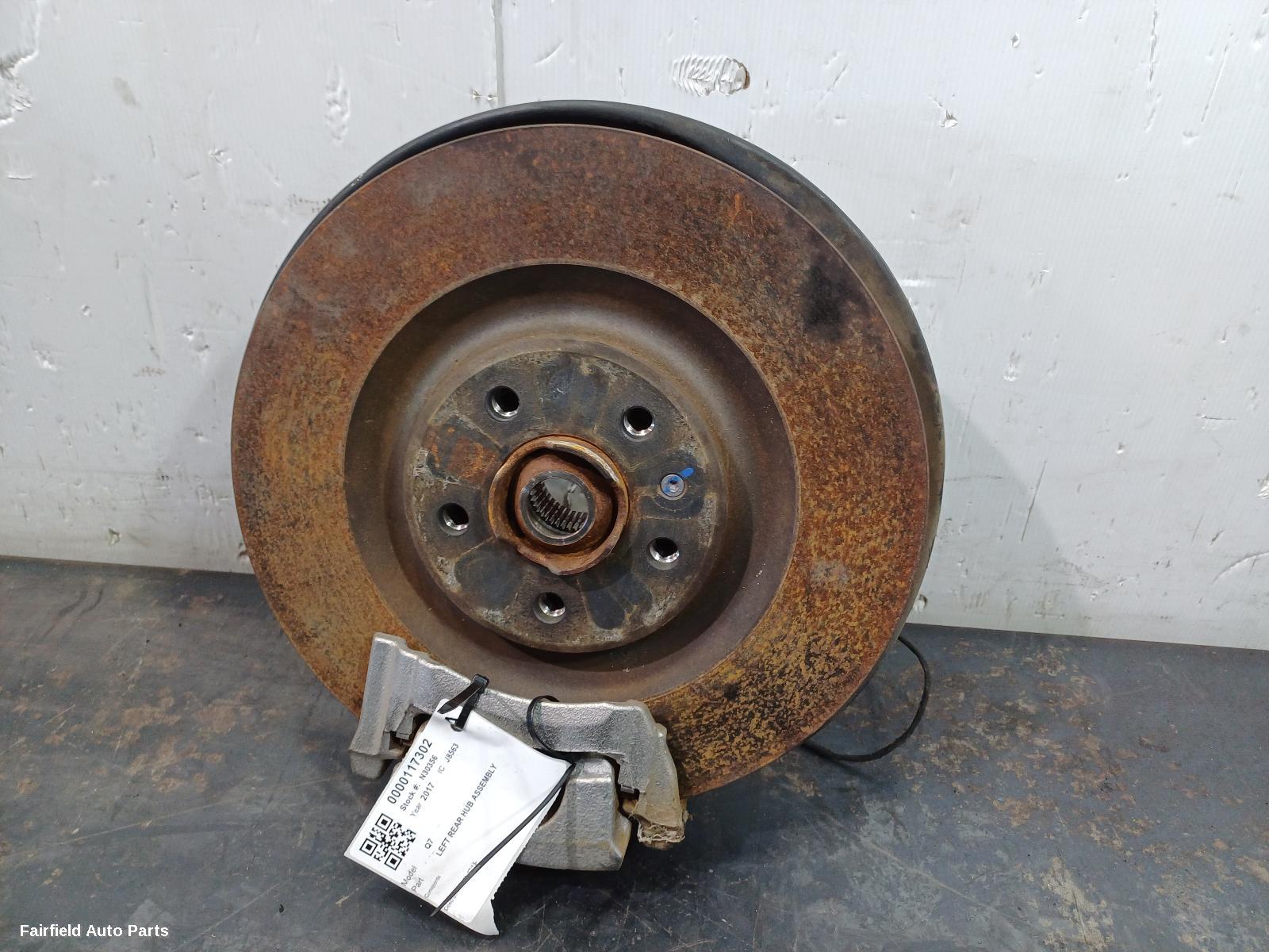 2015-2026 Audi Q7 Left Rear Hub Assembly