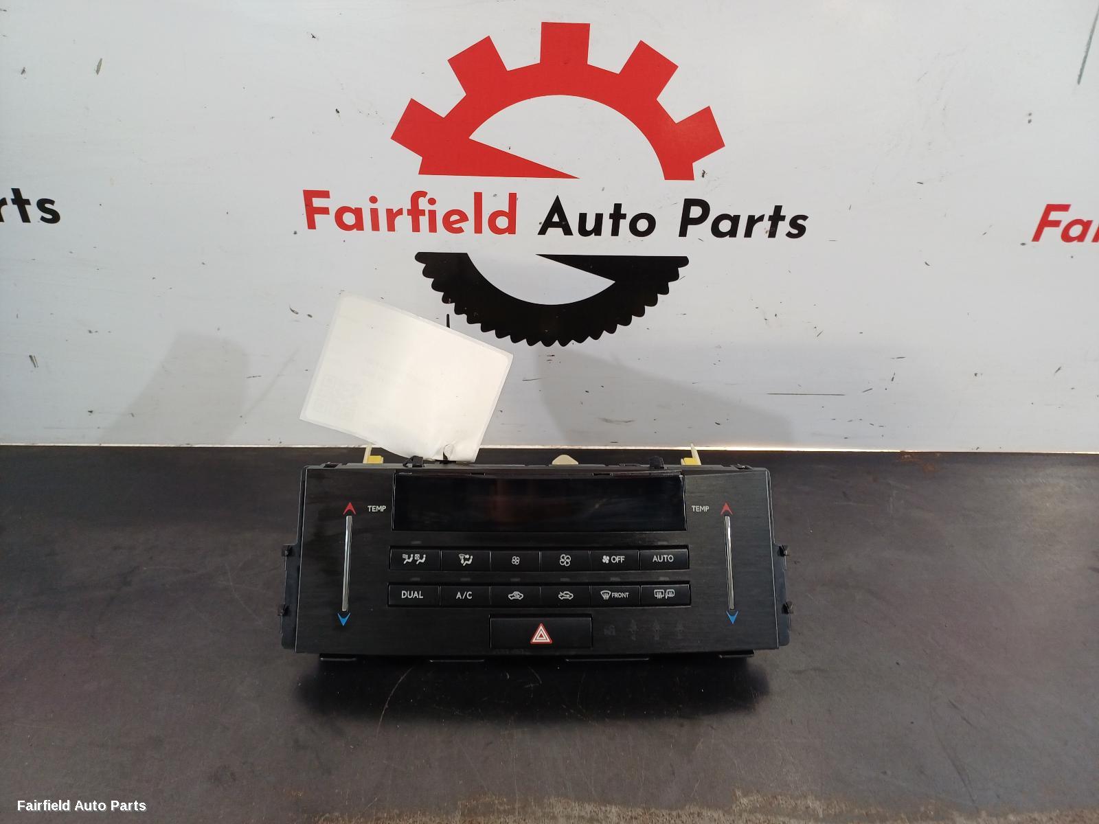 2013-2025 Lexus Is Series Heater Ac Controls