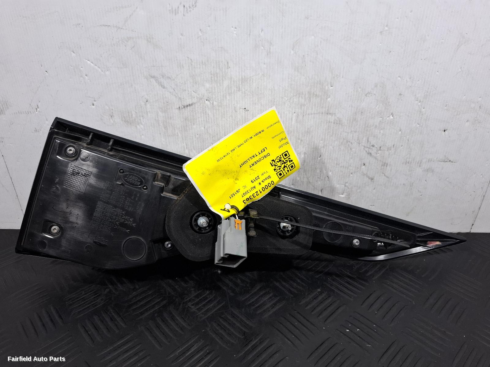 2016-2020 Land Rover Discovery Left Taillight