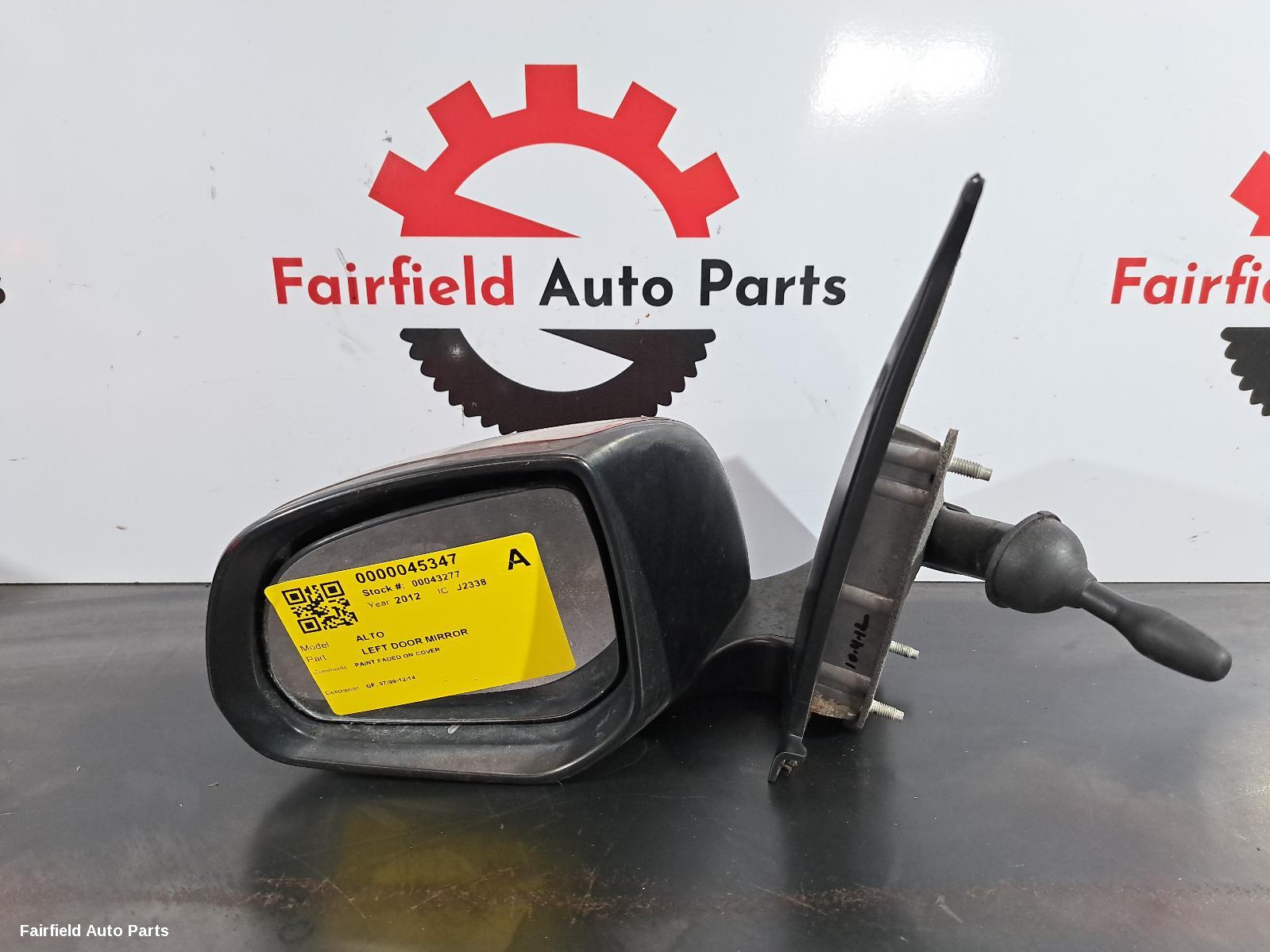 2009-2014 Suzuki Alto Left Door Mirror