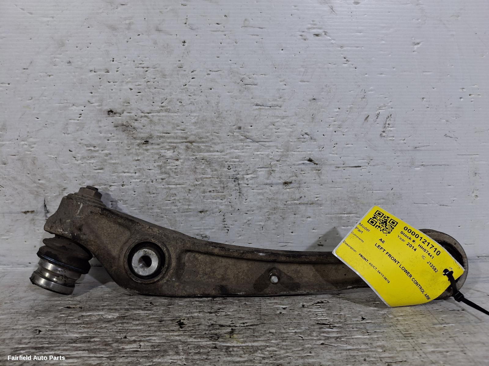 2011-2018 Audi A6 Left Front Lower Control Arm