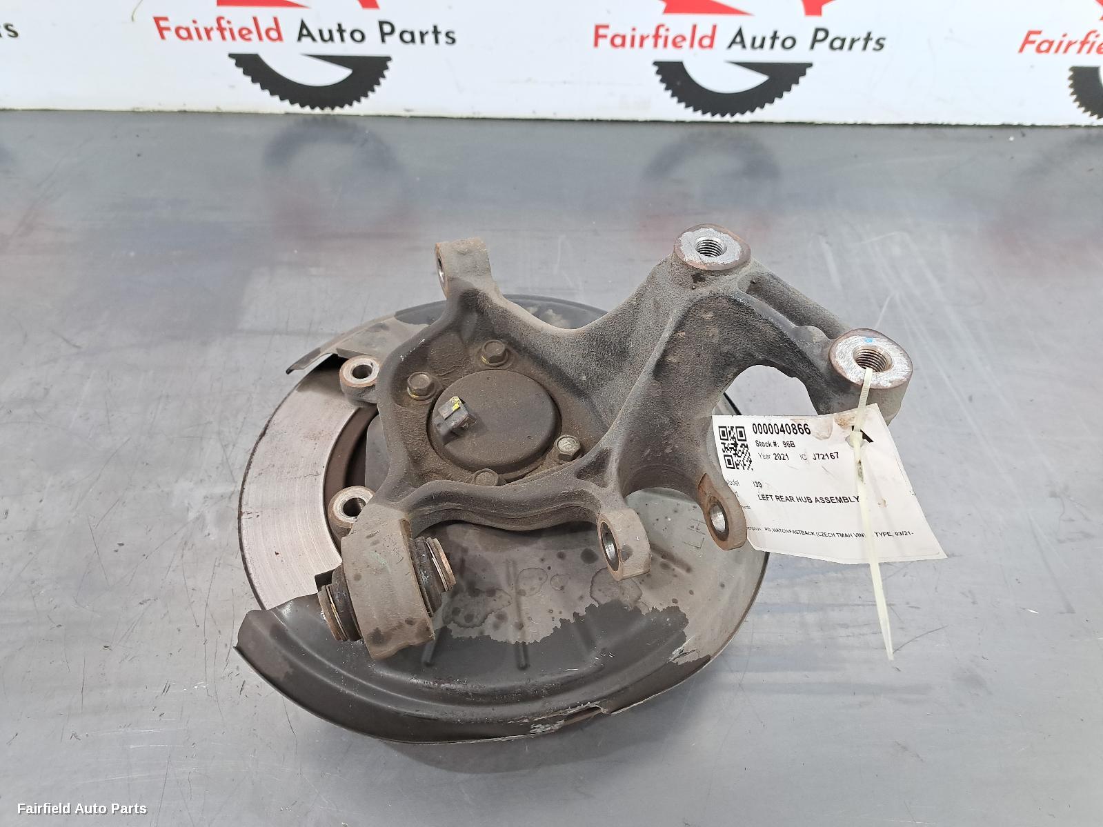 2021-2024 Hyundai I30 Left Rear Hub Assembly