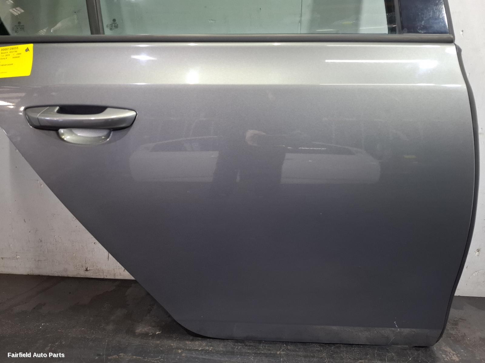 2008-2013 Volkswagen Golf Right Rear Door Sliding