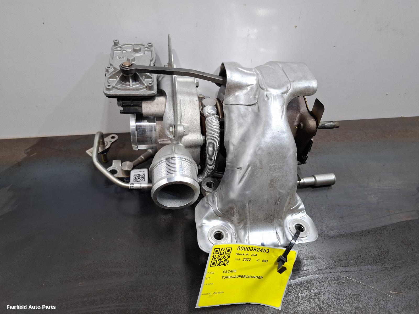 2020-2026 Ford Escape Turbo Supercharger